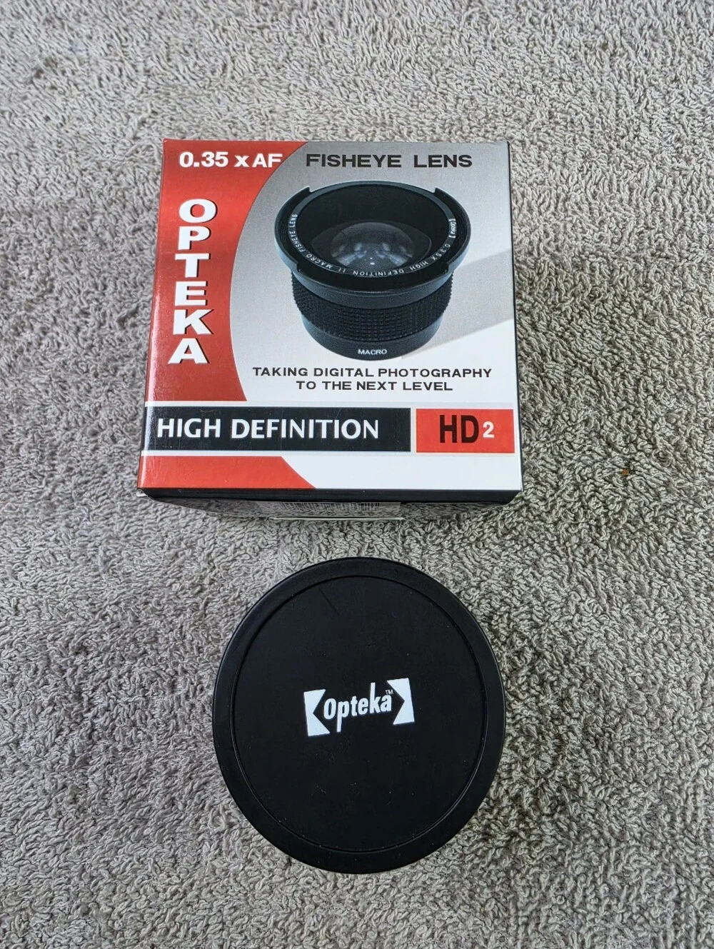 0.35x AF Fisheye Lens HD2 – Black